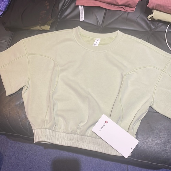 Lululemon Softstreme Gathered T-Shirt Dewy - Picture 3 of 5